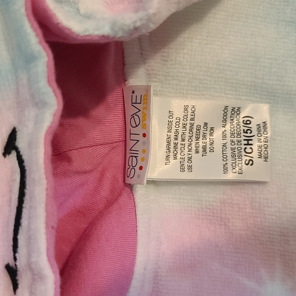 🎁Unicorn🦄 Swim Cover-up Bath Robe🎁 - Picture 4 of 5